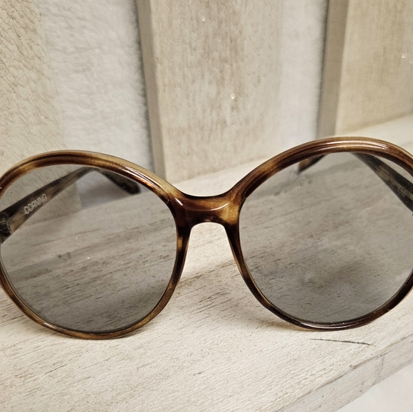 Vintage Oversized Round 70's Corning  Faux Tortoise Shell Eyeglasses 2023M Korea - Picture 5 of 10